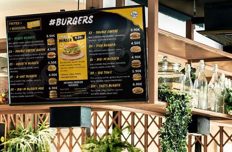 #Burger Ecran 1