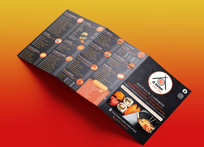 O sushi extérieur 2023